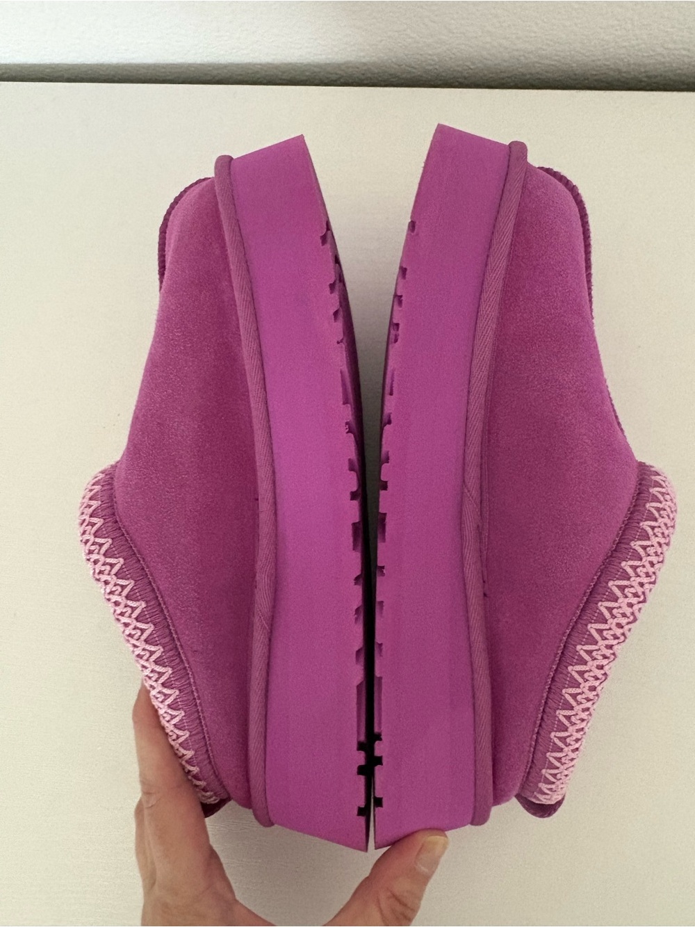 NWT UGG Tazz Platform Slipper Clogs - Purple Ruby- Size 8 - Picture 13 of 15